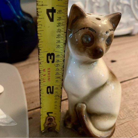 🌱Vintage Siamese Cat Ceramic~farmhouse~trinkets~granny core~cottage core~pets - Picture 9 of 10